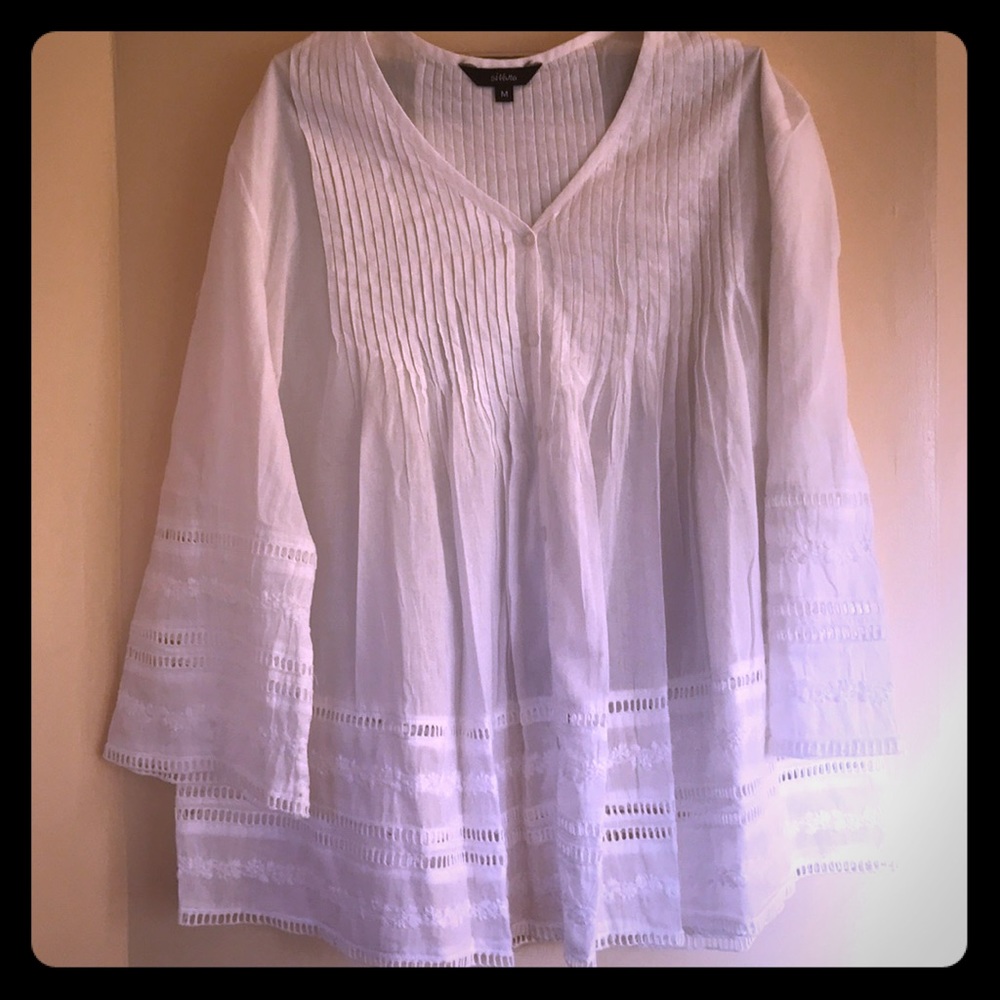 Mexican wedding dress-style blouse